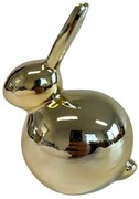 Arany porcelán nyúl 11cm