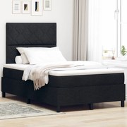 Boxspring ágy matraccal Fekete Kislábas Szövet