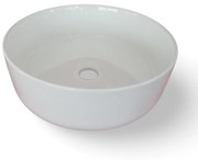 EROS SIMPLE 8 - PULTRA ültethető - Top Counter - porcelán mosdó - 36 x 36 x 13 cm