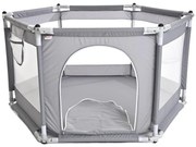 Játékkarám 120 cm szürke