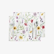 Goldea teflonbevonatú reggeliző alátét - színes tavaszi virágok - 2db 30 x 40 cm
