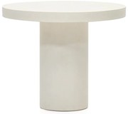 Beton kerek kerti étkezőasztal ø 90 cm Aiguablava – Kave Home