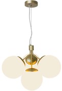 Nordlux - Csillár zsinóron IVONA 4xE27/28W/230V arany