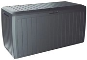 Deuba Board tárolódoboz kerekekkel 290 L - antracit