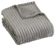 Szürke mikroplüss takaró 130x160 cm Fur Velvet – Casa Selección