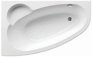 Asszimetrikus kád Ravak Asymmetric 170x110 cm akrilát bal C481000000