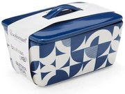 Fehér-kék kerámia vajtartó Bauhaus – Cooksmart ®