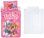 Mancs Őrjárat gyerek, ovis ágyneműhuzat és paplan/párna szett 100x135 cm 40x60 cm (Friends Furever)