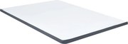 vidaXL dobozrugós ágymatracfedő 200 x 140 x 5 cm közepesen puha