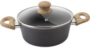 Lamart LT1245 lábas fedővel Natur, 18 cm átmérővel, 18 cm