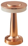 Lámpa Asztali Monum, 3W, 200lm, DC 5V, 1A,3000 K, 3 fokozatú fényerő, akkumulátor 1800 mAh, rosegold