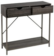 Barna konzolasztal 30x80 cm – Casa Selección