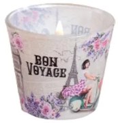 Illatgyertya pohár parfüm illatú Bon Voyage 115 g