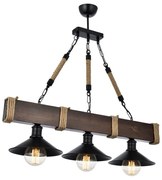 Kütük Ceviz gyertyánfa függőlámpa