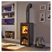Kratki KOZA/K5/S/W 7kW acél kandalló kályha, 150mm pr.