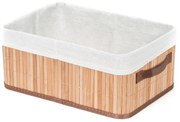Carossa barna bambusz tárolókosár - Compactor