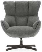 Szürke fotel Odette – Marckeric