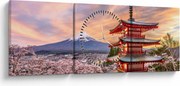 Kép - Fuji (órával) (90x30 cm)