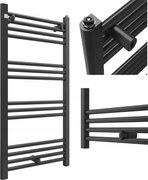 Fürdőszobai Radiátor Létra fekete Radiátor 100/50 cm dekoratív Puerto