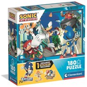 Sonic a sündisznó Turbo Trouble 180 db-os puzzle Clementoni