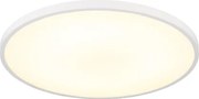 Globo 41566-32W Mennyezeti lámpa, matt fehér műanyag, felfelé is világít "háttérvilágítás", ø: 400mm, M: 40mm, tartozék: LED 32W 230V, 3250lm forrás, 1300lm kimenet, 4000K