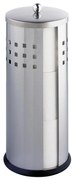 WENKO 16636100 - ANCONA WC-papírtartó 13x34 cm rozsdamentes acél/ezüst