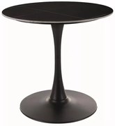 Espero asztal kerek 80cm fekete