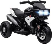 HOMCOM Elektromos Motor gyerekeknek 3 éves kortól – 6V Akkumulátoros Motor Fényekkel, Muzsikával, Hanggal és Széles Kerekekkel – 3 km/h Sebességgel Fe