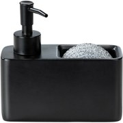Wenko Resa mosószer adagoló szivacstartó résszel, fekete
