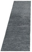 Szürke futószőnyeg 80x250 cm Fluffy – Ayyildiz Carpets