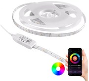RGB LED Szabályozható kültéri szalag Wi-fi LED/6,5W/IP65 2 m Tuya