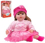 Magyarul beszélő és éneklő baba PlayTo Tina 46 cm