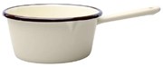 EMALIA Zománc serpenyő 16cm 1,23l krém