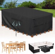 Eyein Kerti takaró szett 170 x 95 x 74 cm fekete, Oxford 420D