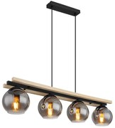 Globo 15569-4H - Csillár zsinóron CONNI 4xE27/25W/230V 15569-4H