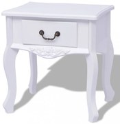 Fehér MDF éjjeliszekrény