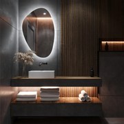 Atipikus tükör LED világítással G7