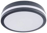 Kanlux 33348- LED Kültéri mennyezeti lámpa BENO LED/18W/230V 4000K antracit IP54
