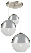 GLOBO 15851-3 - Csillár zsinóron VARUS 3xE27/40W/230V