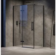 Ravak - COOL zuhanykabin 120x80 cm fekete