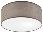 SIRJA mennyezeti lámpatest 1xE27/15W/230V, Ø 35 cm, barna