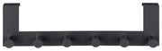 Fekete fém ajtófogas 39 cm Celano – Wenko