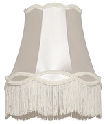 Szövet lámpabúra krém 30 cm - Granny