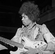 Fotográfia American guitarist, composer and singer Jimi Hendrix