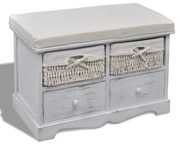 fehér császárfa tárolópad 62 x 33 x 42 cm