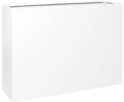 Pottery Pots Jort Slim virágcserép, fényes fehér, többféle méretben - PotteryPots méret: L - h 90 cm