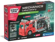 Tűzoltóautó Mechanics 2 az 1-ben építőjáték Clementoni