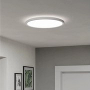 Eglo 901458-LED Dimmelhető fürdőszobai lámpa ROVITO-R 18,5W/230V átm. 38,9cm IP44 fehér + távirányító