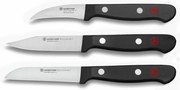 Wüsthof GOURMET 3 részes fekete zöldségkés készlet
