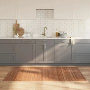 négyszögletű természetes bambusz szőnyeg 100 x 200 cm